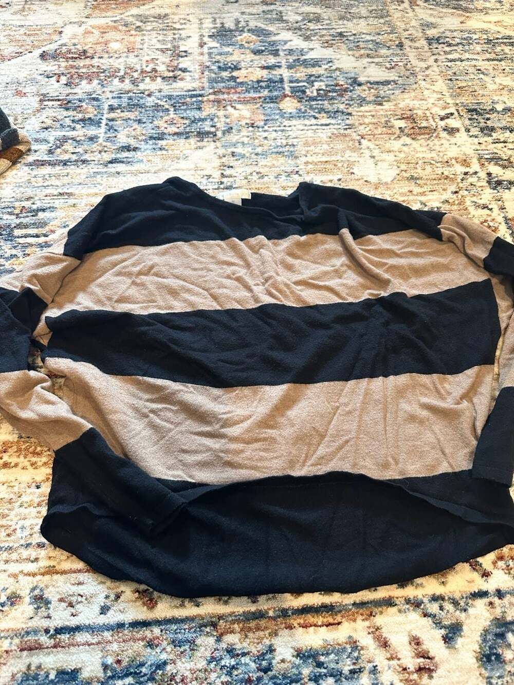 Black long sleeve Button Down Size M